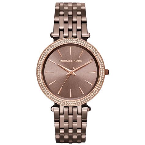 michael kors brown watch|michael kors brown darci watch.